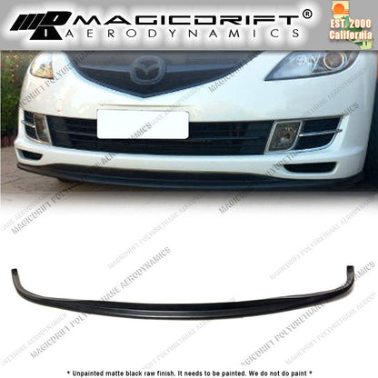 09-11 Mazda 6 SP Style Front Bumper Chin Spoiler Lip