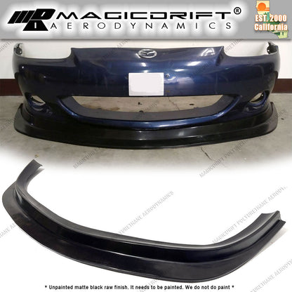 01-05 Mazda Miata MDA Track Style Front Bumper Chin Spoiler Lip
