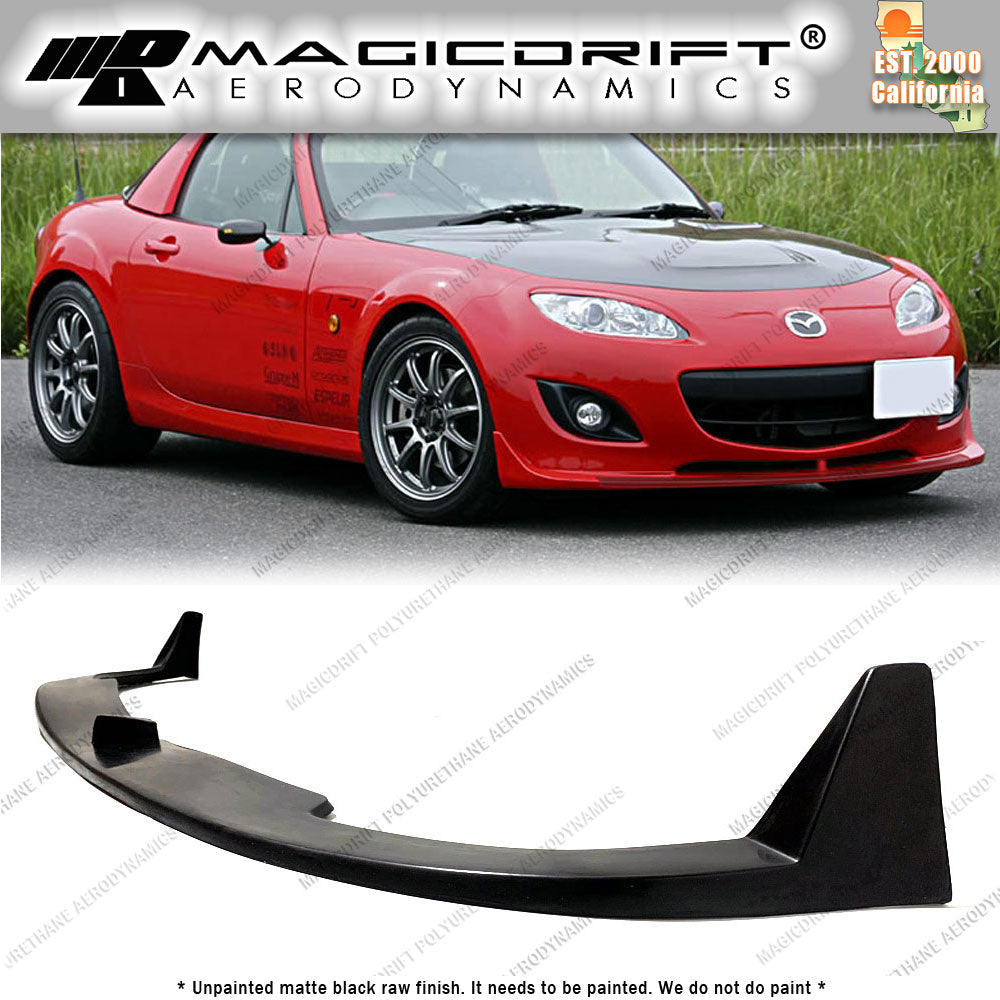 09-13 Mazda Miata GV Style Front Bumper Chin Spoiler Lip