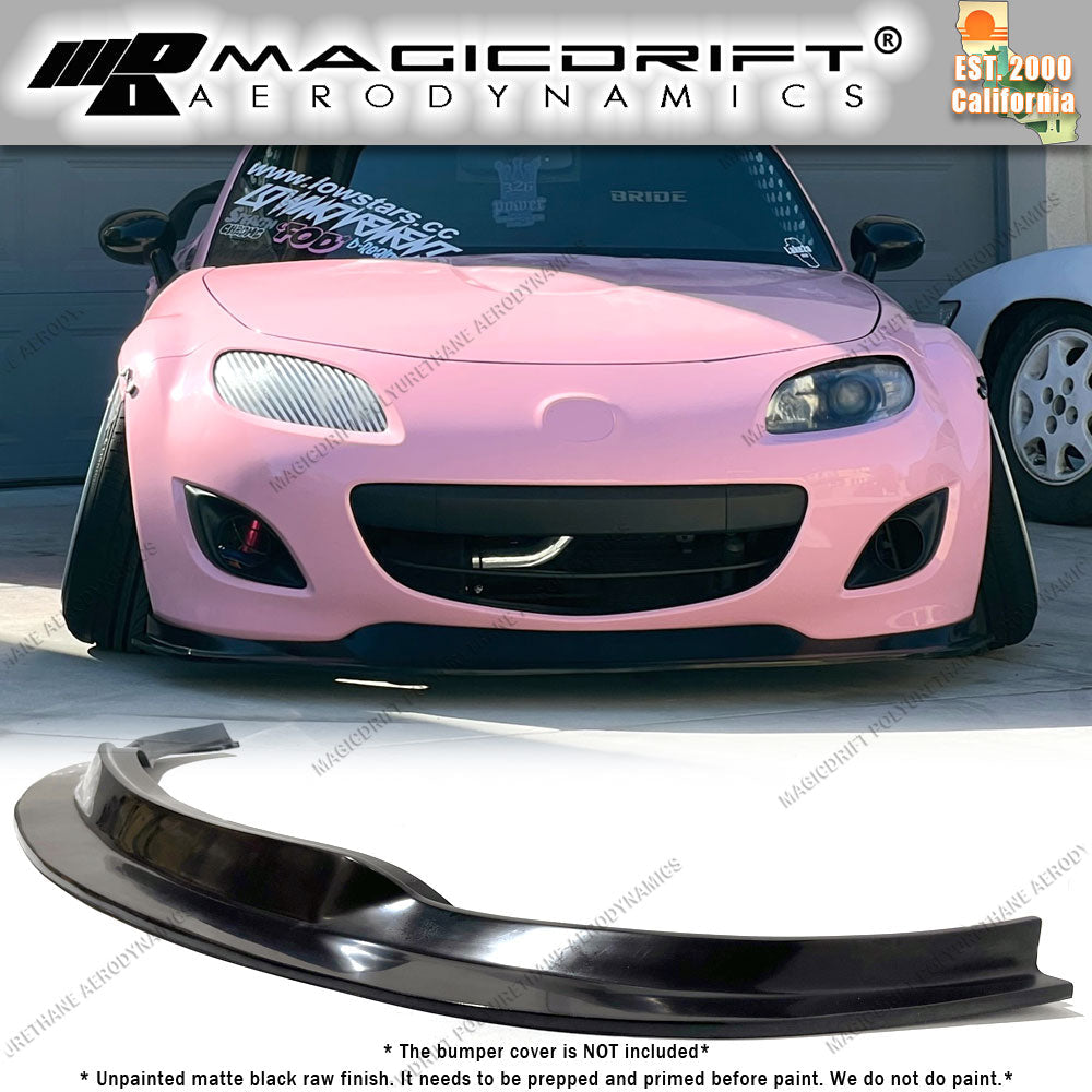 09-13 Mazda Miata MDA Style Front Bumper Chin Spoiler Lip