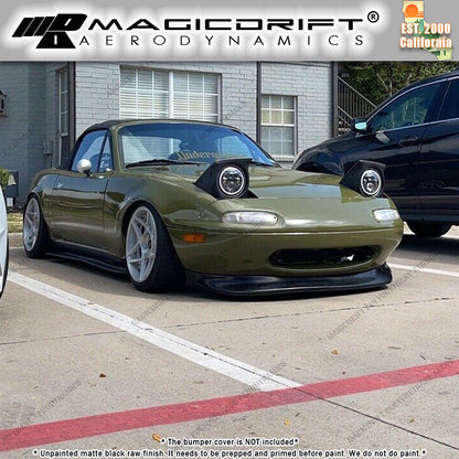 90-97 Mazda NA Miata MDA Style Front Bumper Chin Spoiler Lip