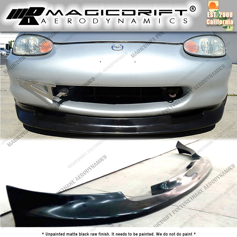 99-00 Mazda Miata GV Style Front Bumper Chin Spoiler Lip