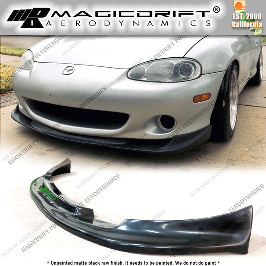 99-00 Mazda Miata GV Style Front Bumper Chin Spoiler Lip