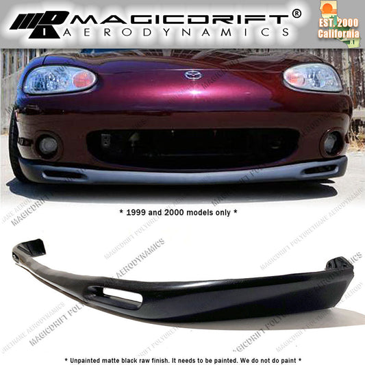 99-00 Mazda Miata RS Style Front Bumper Chin Spoiler Lip