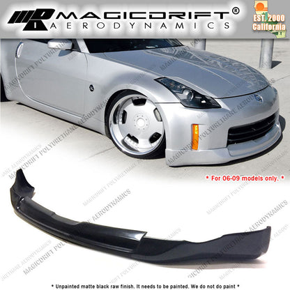06-09 Nissan 350Z IN Style Front Bumper Chin Spoiler Lip