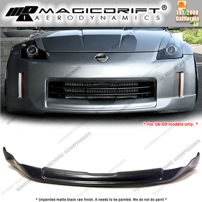 06-09 Nissan 350Z IN Style Front Bumper Chin Spoiler Lip