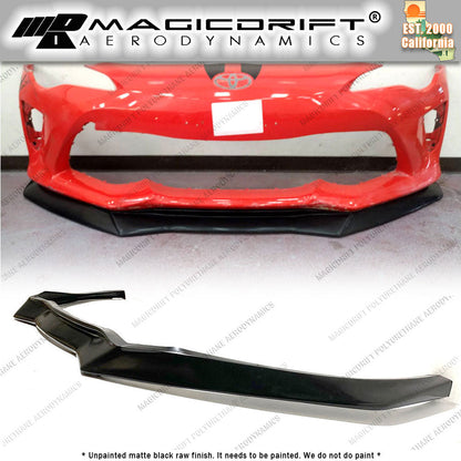 17-20 Toyota 86 - GTS Style Front Bumper Chin Spoiler Lip