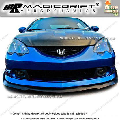 02-06 Acura RSX CS2 Style Add-On Front Bumper Chin Spoiler Lip
