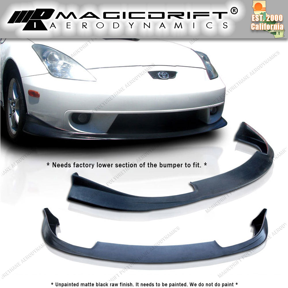 00-02 Toyota Celica TRD Style Front Bumper Chin Spoiler Lip