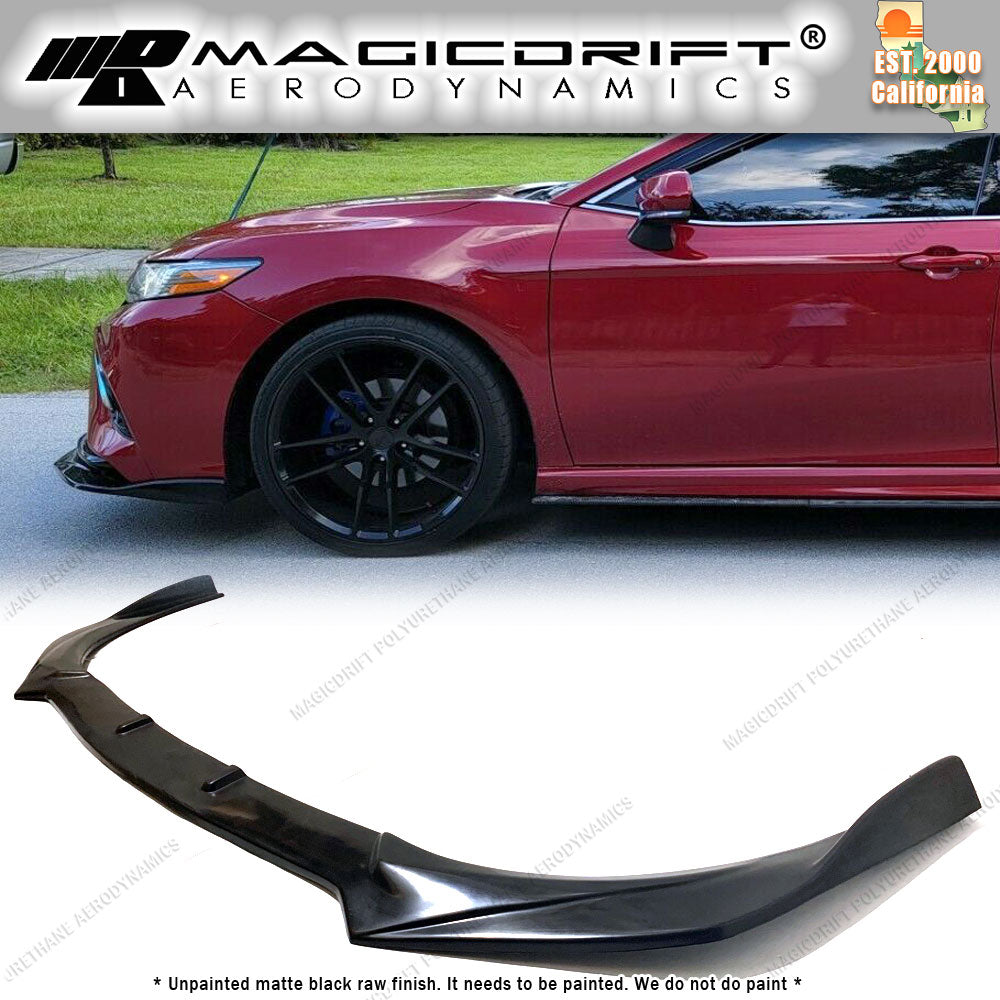 18-20 Toyota SE/XSE Camry GT Style Front Bumper Lip