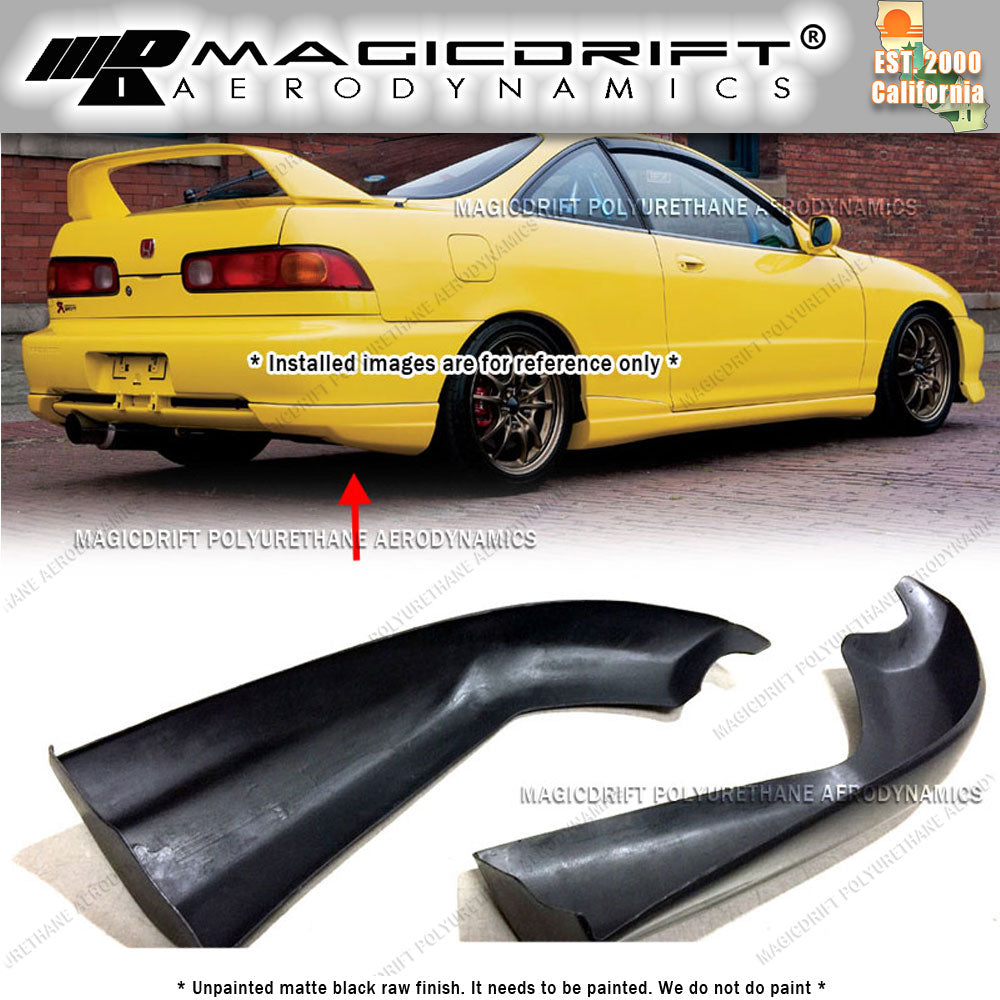 98-01 Acura Integra AP Style Rear Bumper Lip Mud Guards