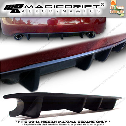 09-14 Nissan Maxima STL Style Rear Bumper Lip