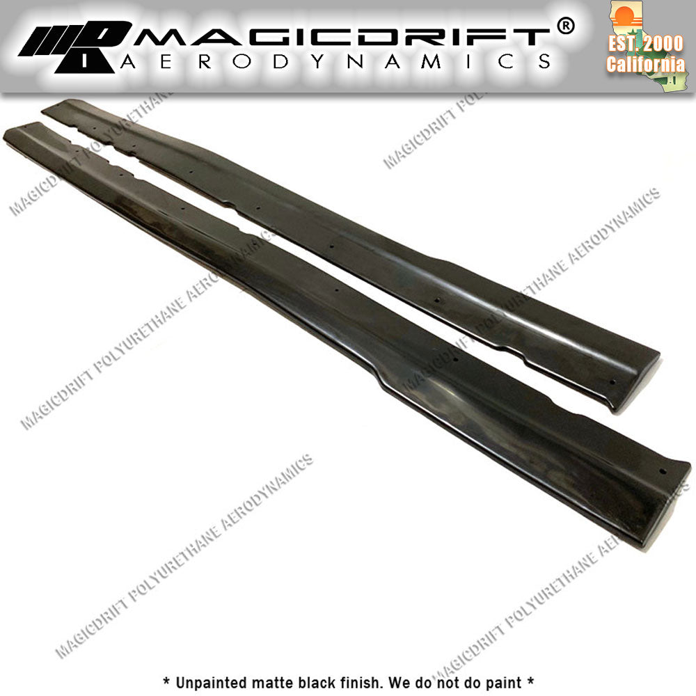 99-04 Ford Mustang MDA Style Side Skirt Rocker Panel Extension Lips (Pair)