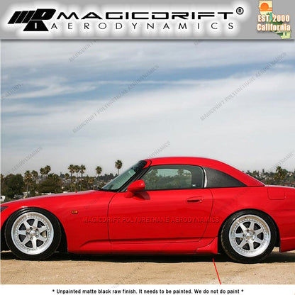 00-03 Honda S2000 S2K AP1 OEM Style Side Skirts Sill STRAKES SPLASH GUARD