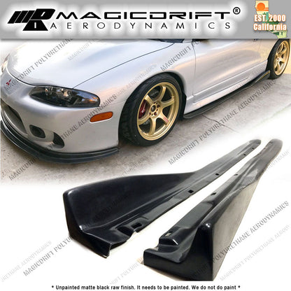 97-99 Mitsubishi Eclipse CS Style Side Skirt Extension Winglet Lips