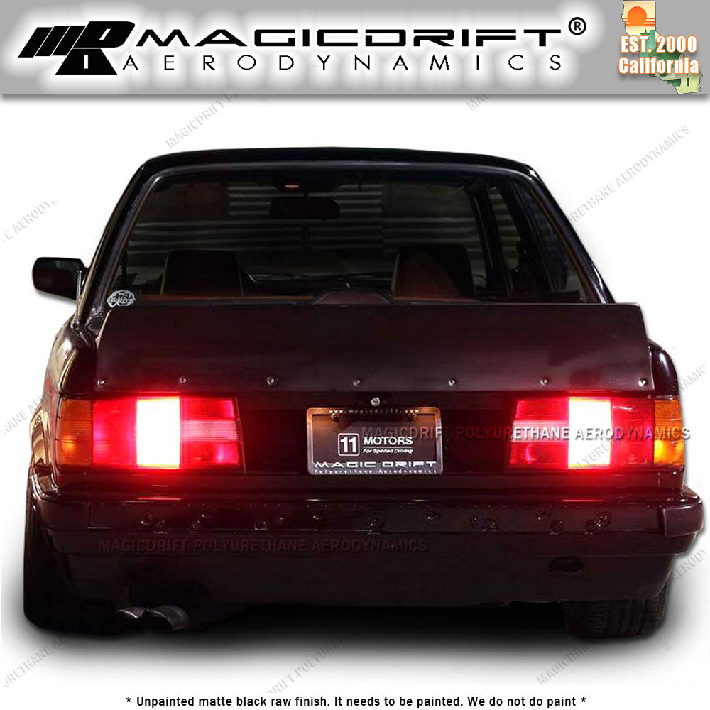 84-91 BMW E30 RB Style Rear Truck Deck Spoiler Duckbill Wing