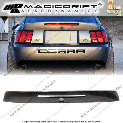 99-04 Ford Mustang Cobra Style Rear Trunk Deck Spoiler (w/ 3rd Brake Light Cutout)