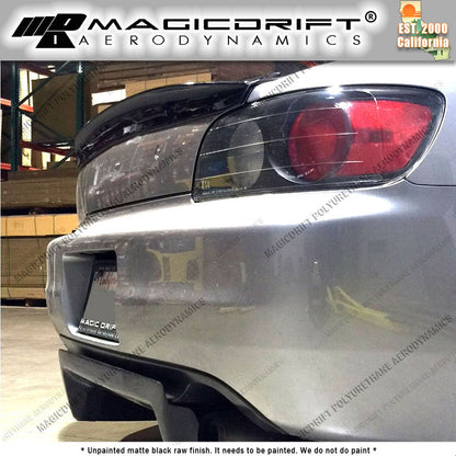 00-09 Honda S2000 AP1/AP2 ASM Style Rear Trunk Deck Spoiler Duckbill Wing